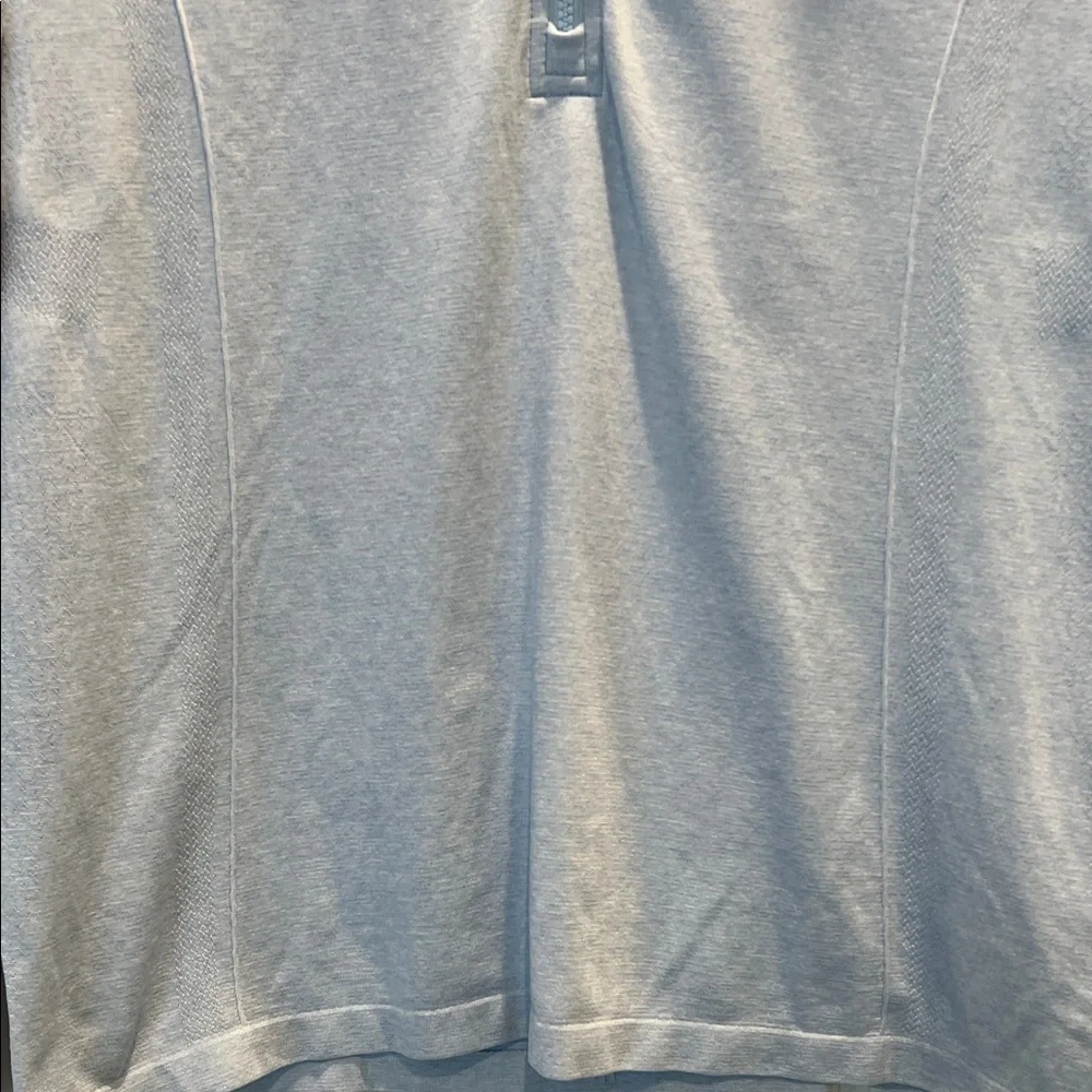 CALIA by Carrie Underwood Light Blue Golf Pullover - Picture 9 of 11
